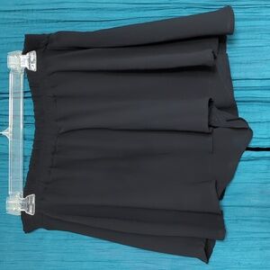 Don't Ask Why / American Eagle black sheer skort OSFA